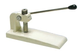 MHP-1 compact, inexpensive hand-driven press