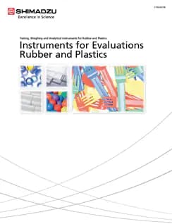 Instruments for Evaluations of Rubber and Plastics