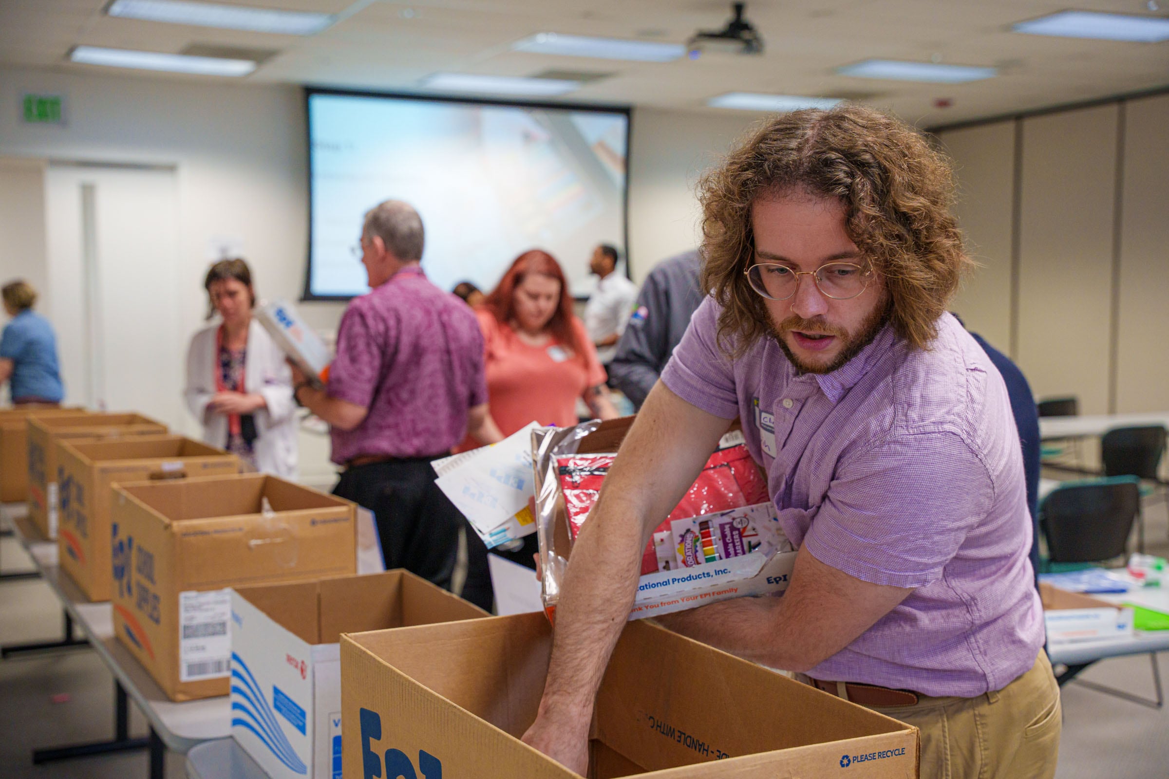 Shimadzu Scientific CAPSS Employee Resource Group Backpack Event