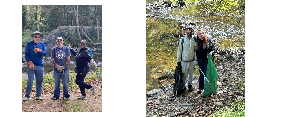 Volunteering to Clean Up Patapsco State Park