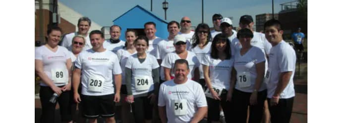 Blue Jay 5k Race for Lymphoma Research Group Photo