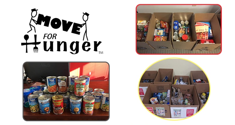 move for hunger donation