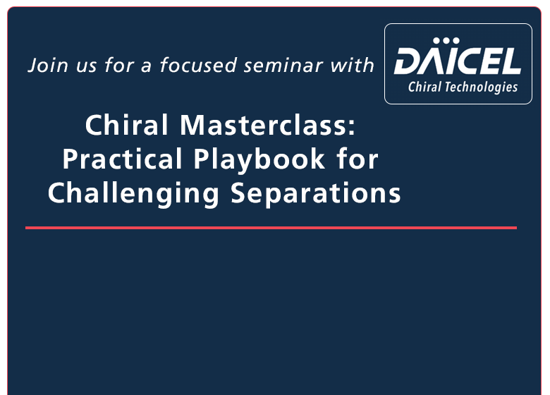 Register for a Chiral Masterclass