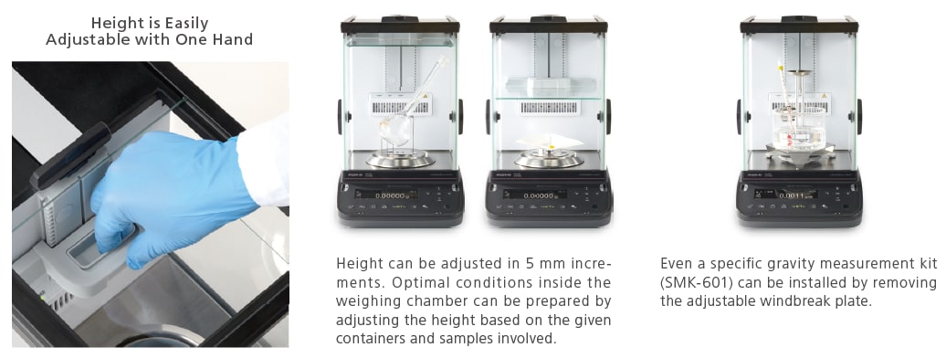 Adjustable Internal Windbreak Plate