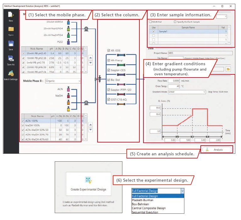 selection window