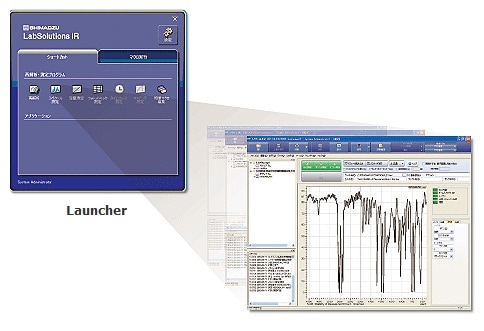 FTIR Software Screens