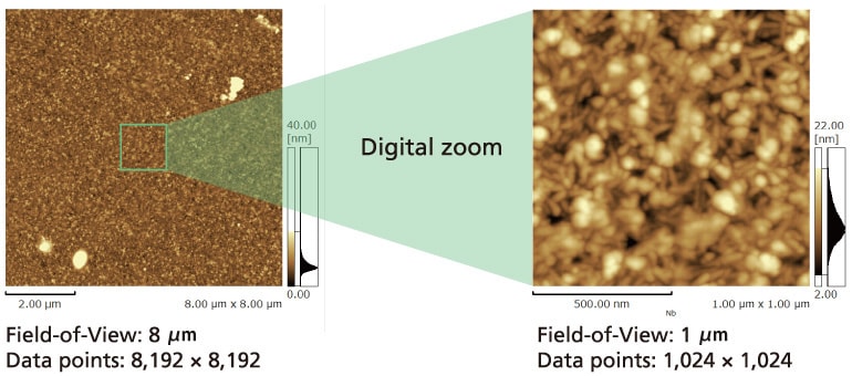 Observation of Vapor-Deposited Metal Coating