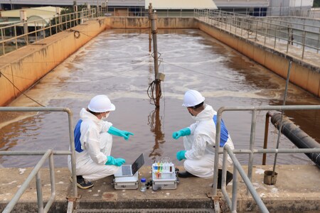 Analysis of PFAS and AOF in Wastewater