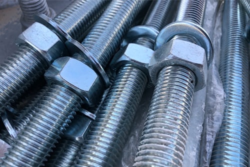 ASTM F606 Externally threaded fasteners specimen