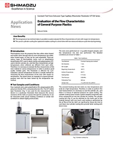 Evaluation of the Flow Characteristics of General Purpose Plastics PDF
