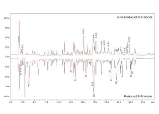 Disulfide Bond Characterization of Monoclonal Antibody (mAb) using Q-TOF Mass Spectrometer