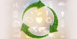 Recycled Materials, Green Chemistry and the Circular Economy