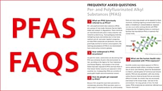 Frequently Asked Questions - PFAS