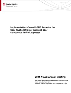Implementation of novel SPME Arrow for the trace-level analysis of taste and odor compounds in drinking water