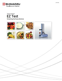 EZ Test Texture Analyzer - Creating Culinary Science