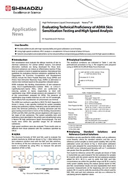 Evaluating Technical Proficiency of ADRA Skin Sensitization Testing and High Speed Analysis