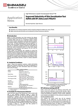 Improved Selectivity of Skin Sensitization Test ADRA withRF-20Axs and i-PDeAII