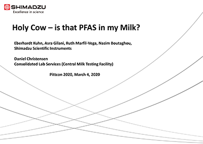 Holy Cow - is that PFAS in my Milk?