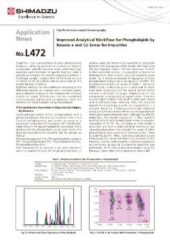 Improved Analytical Workflow for Phospholipids by Nexera-e and Co-Sense for Impurities