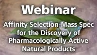 Affinity Selection-Mass Spectrometry for the Discovery of Pharmacologically Active Natural Products