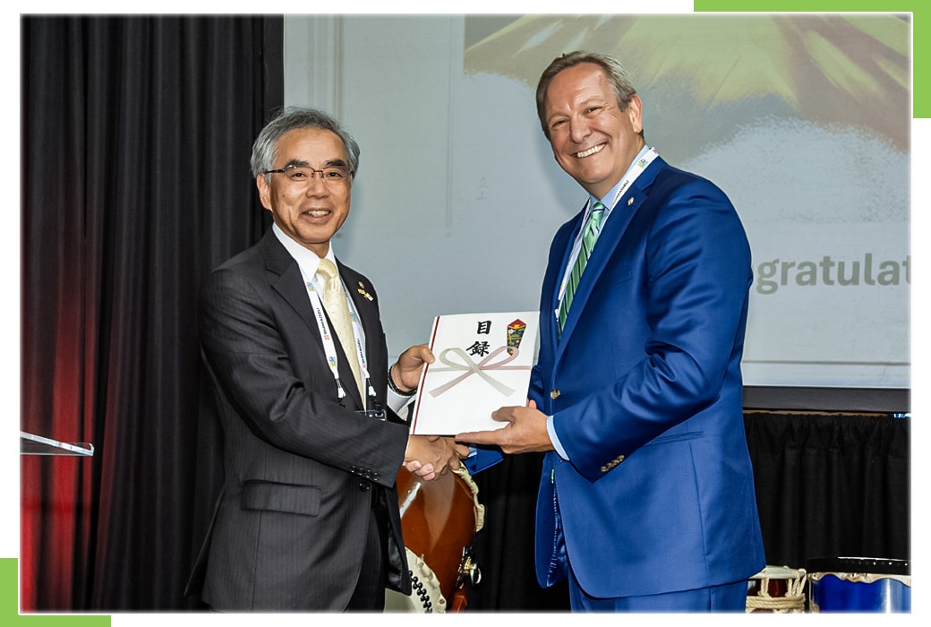 Yasunari Yamamoto and Patrick Fromal