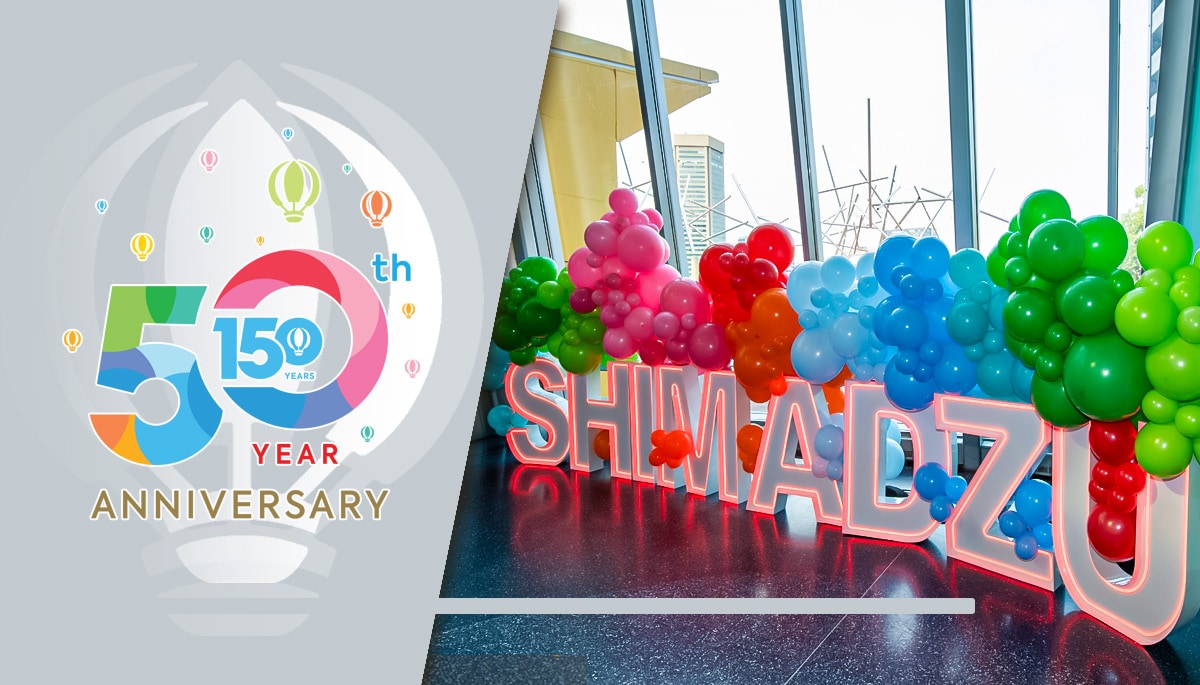 Shimadzu Scientific Celebrates 50 years!