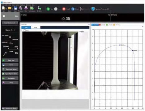 Trapezium X-V Software for ASTM D882