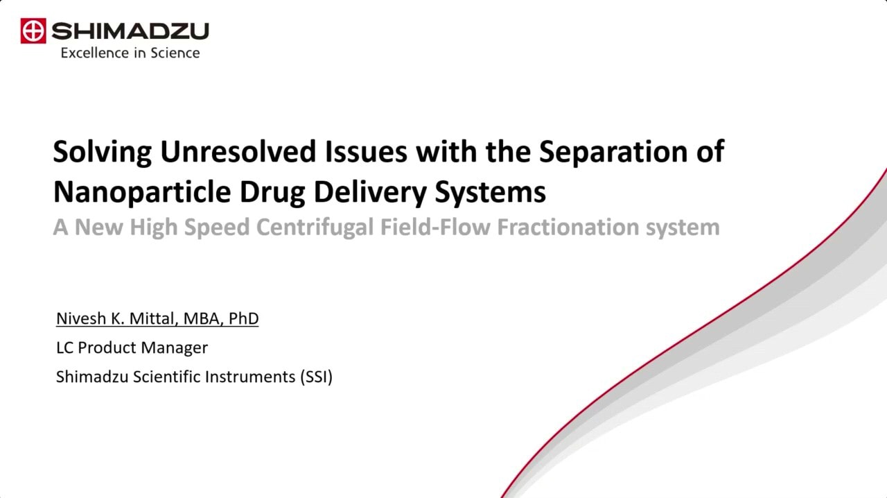 Solving Separation Issues in the Analysis of Nanoparticle Drug Delivery Systems using High-Speed Centrifugal Field Flow Fractionation