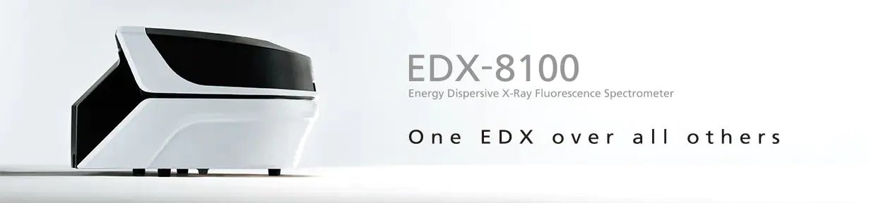 EDX-8100 Energy Dispersive X-ray Fluorescence Spectrometer