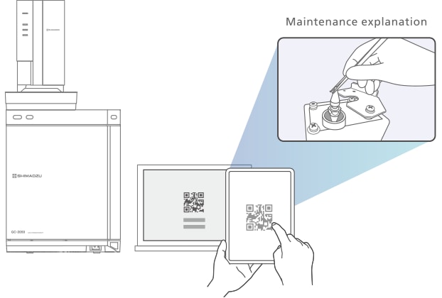 Simplified maintenance and operation for Gas Chromatograph