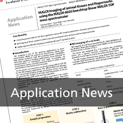 Application News - Sequence Analysis of Antisense Nucleic Acid Using a MALDI-8030 Benchtop MALDI-TOF Mass Spectrometer