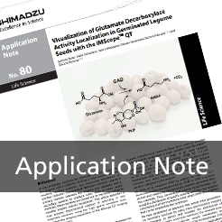 Application Note - Visualization of Glutamate Decarboxylase Activity Localization in Germinated Legume Seeds with the iMScope™ QT