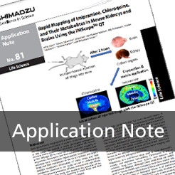 Application Note - Rapid Mapping of Imipramine, Chloroquine, and Their Metabolites in Mouse Kidneys and Brains Using the iMScopeTM QT