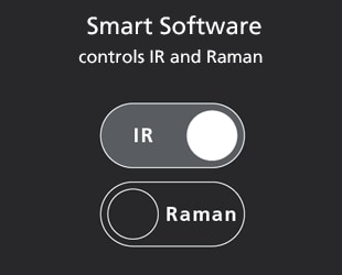 Smart software controls IR and Raman