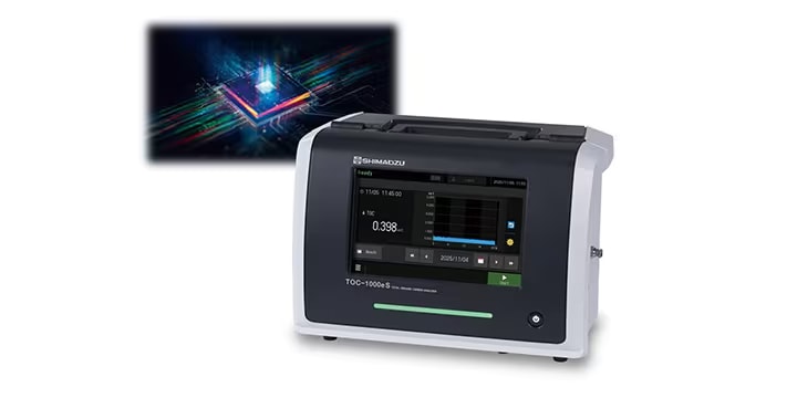 Shimadzu Introduces the TOC-1000e S Online Analyzer for Ultrapure Water Monitoring in Semiconductor Manufacturing