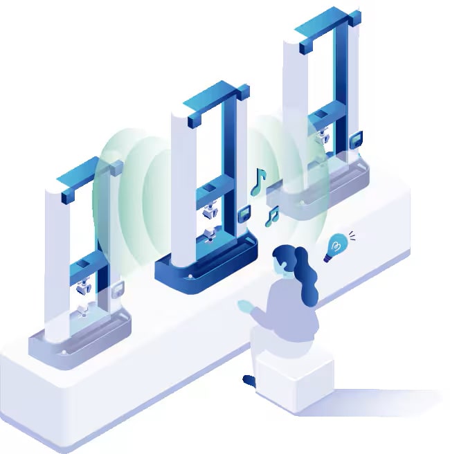 Voice notifications and configurable operation sounds
