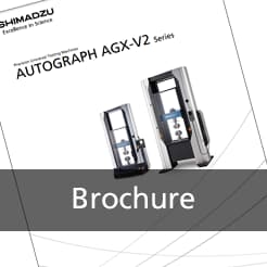 AGX-V2 Series AUTOGRAPH Precision Universal Tester Brochure