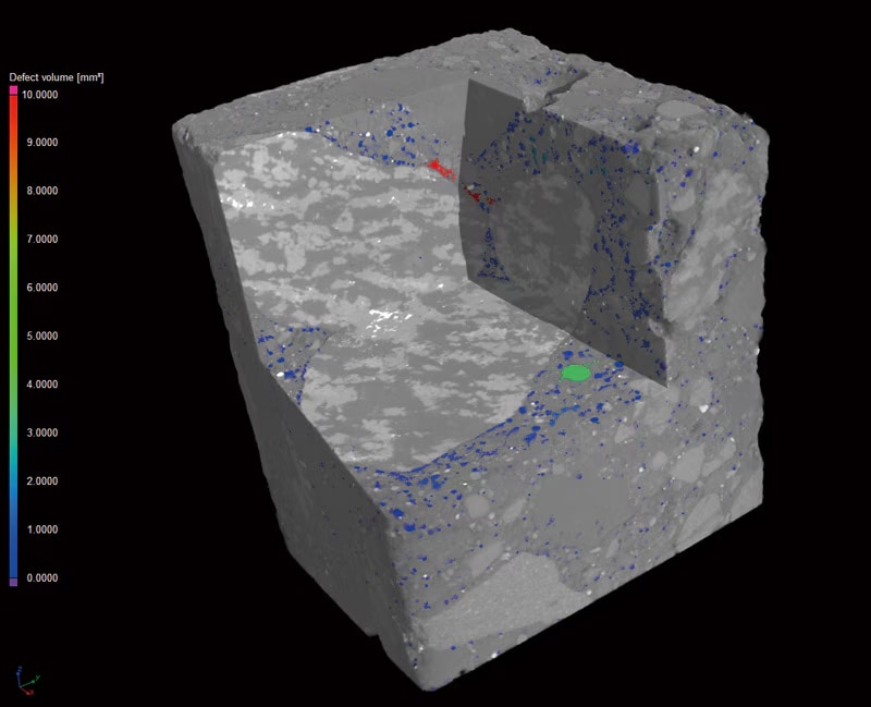 Concrete Provided by Emeritus Professor Moriyoshi at Hokkaido University