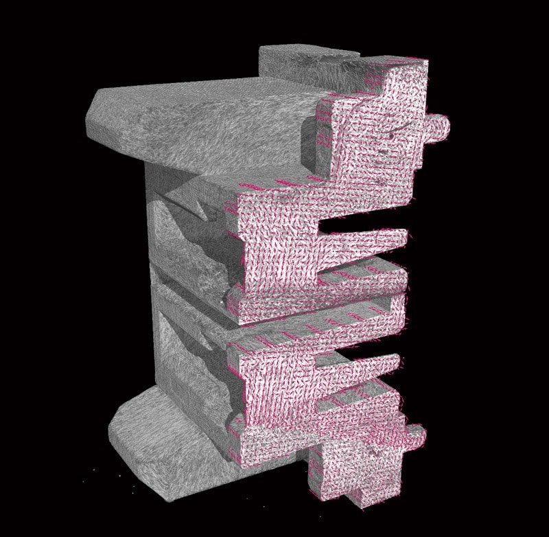 Glass Fiber Reinforced Plastic (GFRP) Fiber Orientation Analysis