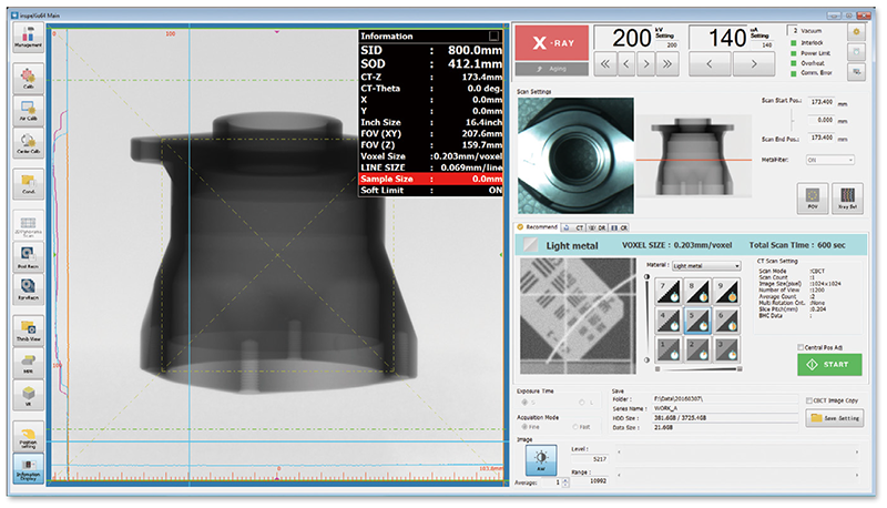 inspeXio SMX-225CT FPD HR Plus Software