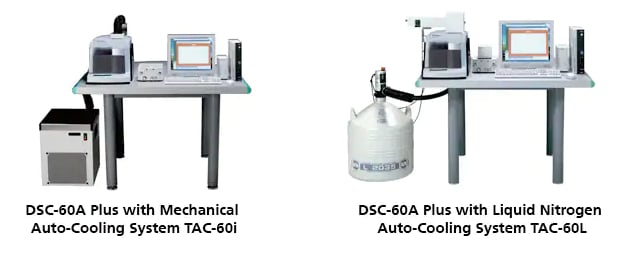 Differential Scanning Calorimeters with Auto-Cooling