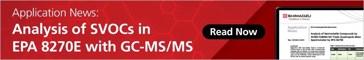 Multiresidue Pesticides Analysis in Norbixin Color
Additive usingLCMS-8050 and GCMS-TQ8040 NX