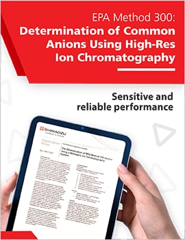 Prominence Ion Chromatograph