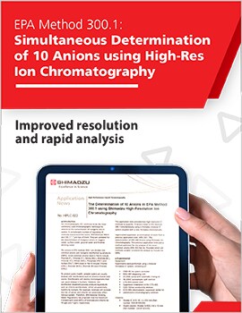 Prominence Ion Chromatograph
