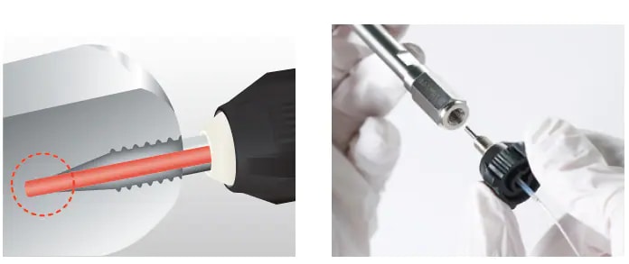 Finger-Tightened Fittings for Simple and Secure Connections