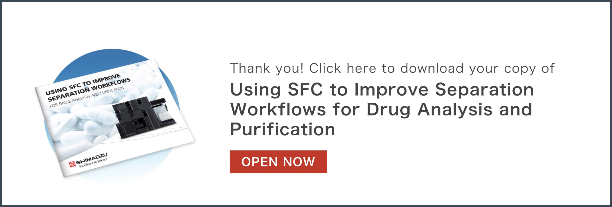 Improve Separation Workflows - Supercritical Fluid Chromatography