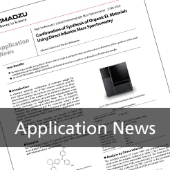 onfirmation of Synthesis of Organic EL Materials