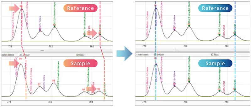 Two Point Identification | Partial Library Correction