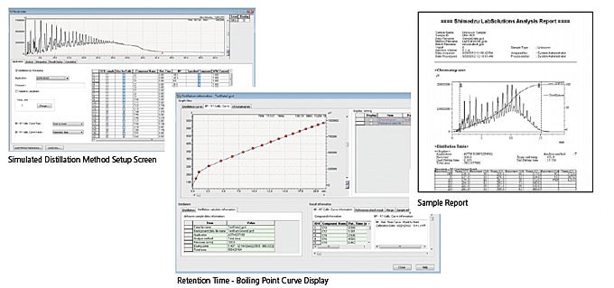LabSolutions Simulated Distillation GC Analysis Software