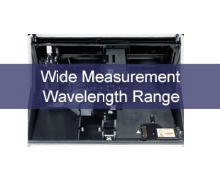 Wide Measurement Wavelength Range (SolidSpec-3700i DUV)